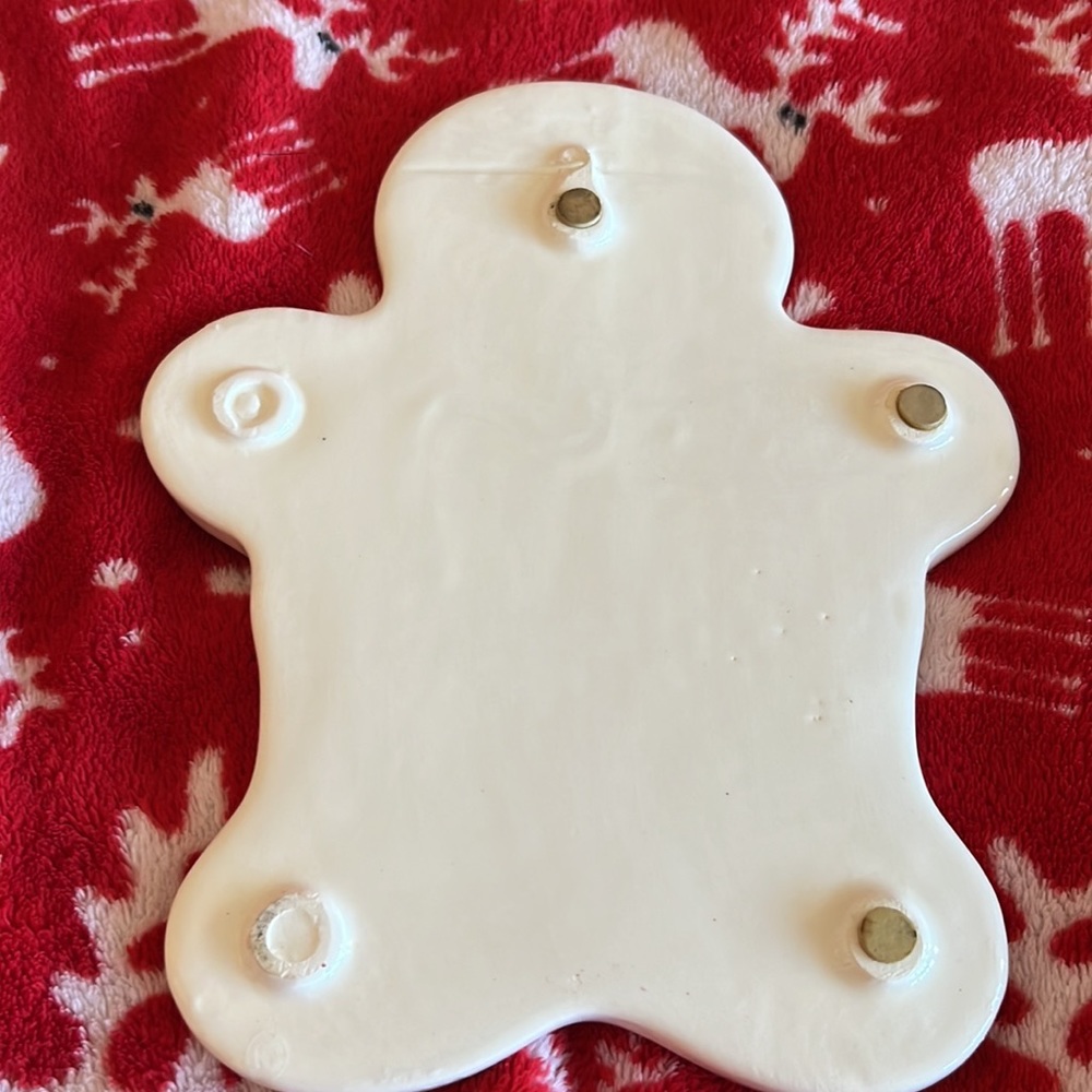 CHRISTMAS Gingerbread Man Trivet - Picture 3 of 4